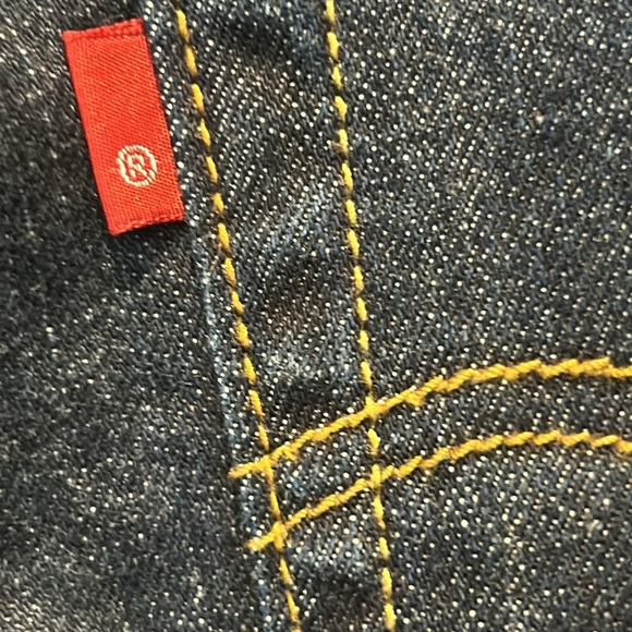 Levi’s 515 Bootcut Midrise Jeans Women’s Dark Wash Denim - Picture 5 of 15